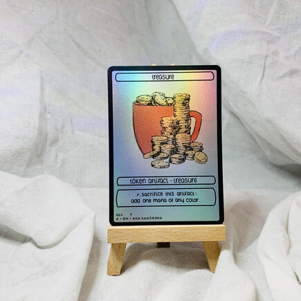 treasure token foil